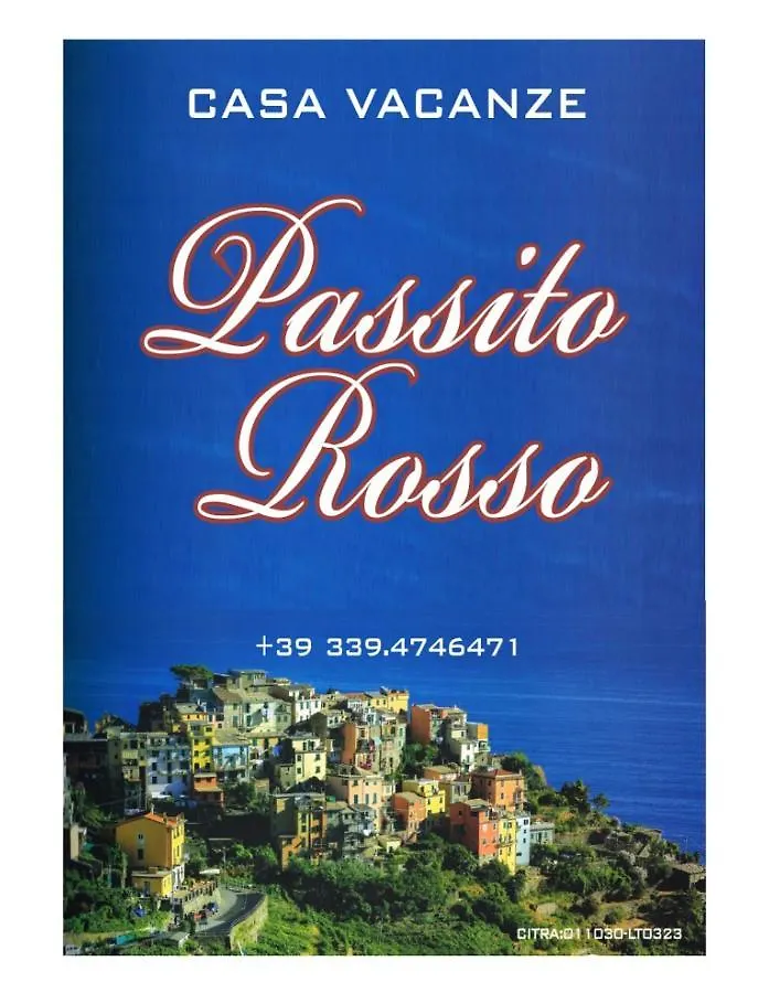 Passito Rosso Apartment Corniglia